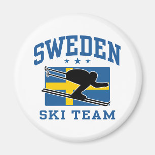 Íman Equipe do esqui da suecia