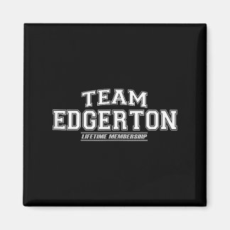 Íman Equipe Edgerton _ Sobrenome da Família Orgulhosa S