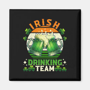 Íman Equipe engraçada de bebida de cerveja irlandesa do