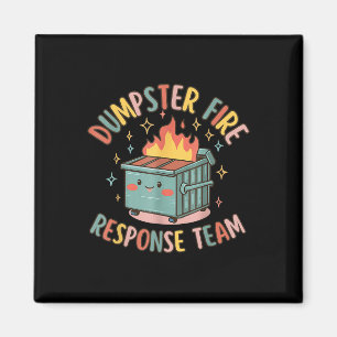 Íman Equipe Engraçada de Resposta a Incêndios Caos Meme