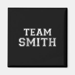 Íman Equipe esportiva familiar engraçada sobrenome smit