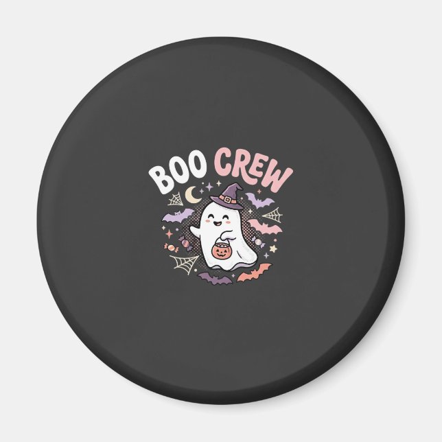 Íman Equipe Fantasma do Halloween Boo (Frente)