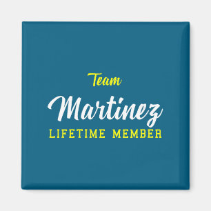 Íman Equipe Feminina Martinez Membro Vitalício Apelido 