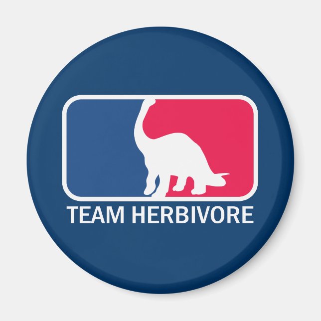 Íman Equipe Herbivore Vegetarian Vegan (Frente)