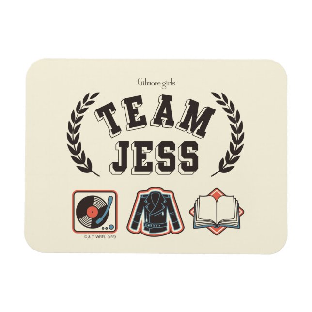 Íman Equipe Jess Gilmore Girls Design (Horizontal)