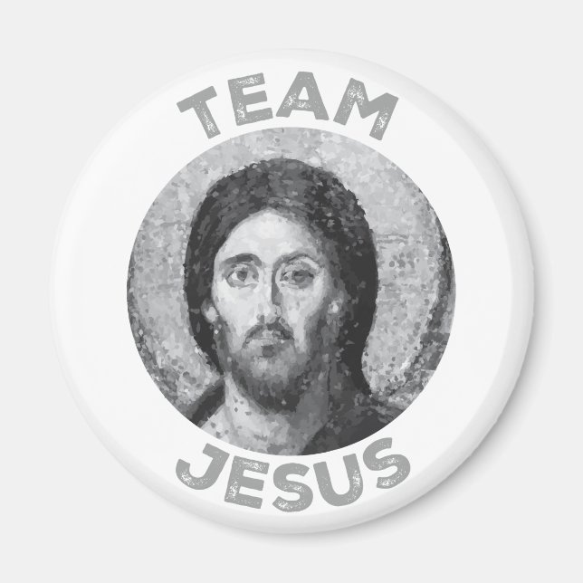 Íman Equipe Jesus: Pantocrador Cristo (Frente)