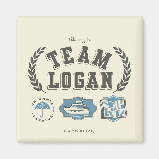 Íman Equipe Logan Gilmore Girls Design (Frente)