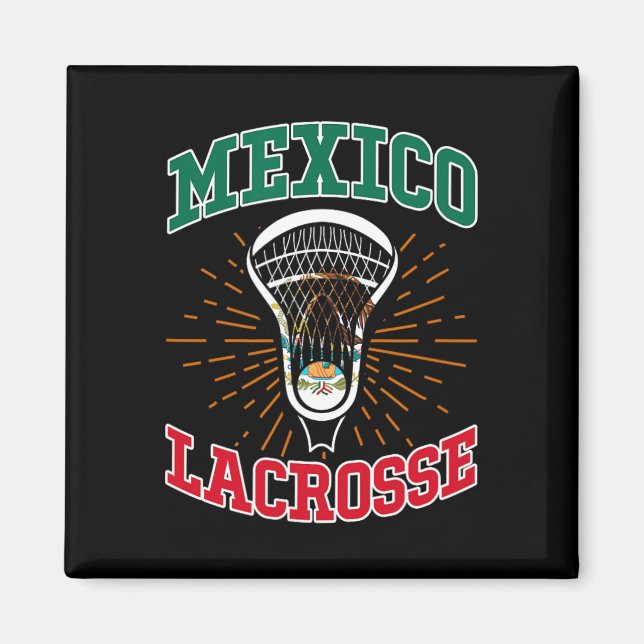 Íman Equipe mexicana de Lacrosse Lacrosse (Frente)