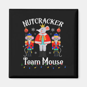 Íman Equipe Mouse Nutcracker Dança de Natal Soldado Eng