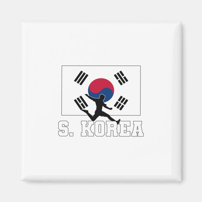 Íman Equipe Nacional de Futebol da Coreia do Sul (Frente)