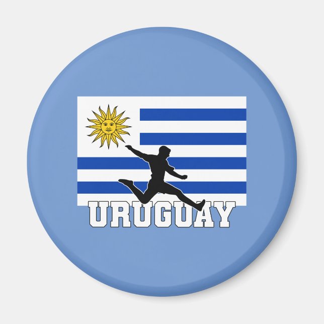 Íman Equipe Nacional de Futebol do Uruguai (Frente)