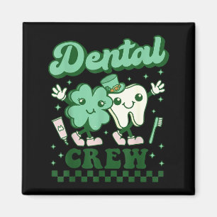 Íman Equipe Odontológica Diversão Dente Odontologia Dia