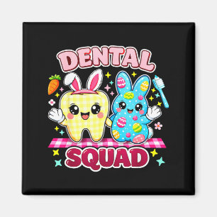 Íman Equipe Odontológica Equipe de Dentista de Páscoa F