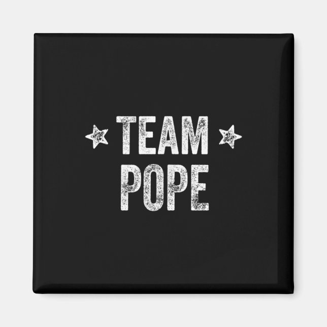 Íman Equipe Papa - Sobrenome _ Apelido do membro da fam (Frente)