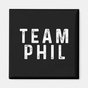Íman Equipe Phil Punxsutawney Phil Dia da Marmota Engra