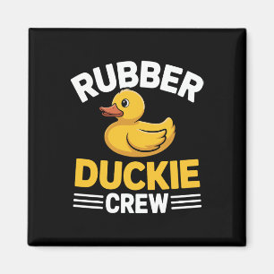Íman Equipe Rubber Duckie Pato Engraçado Animal Fofo Ka