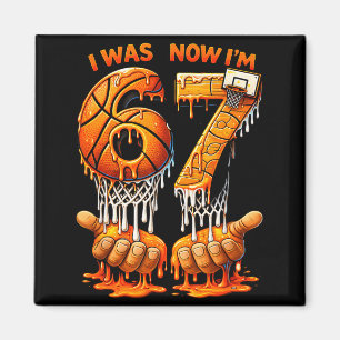 Íman Era 6 7 aniversário basquete 6 7 meme 7º aniversár