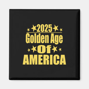 Íman Era de Ouro da América 2025 Trump Presidente Repub