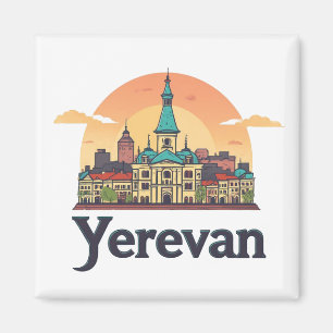 Íman Erevã Armênia Cidade Viagem Presente Memória 🗺️