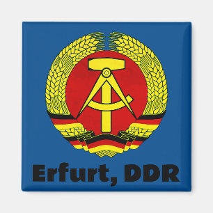 Íman Erfurt, DDR, GDR, Erfurt, Alemanha Oriental Ossi