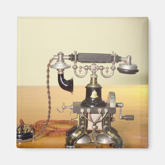 Íman Ericsson Telephone, 1890 (Frente)