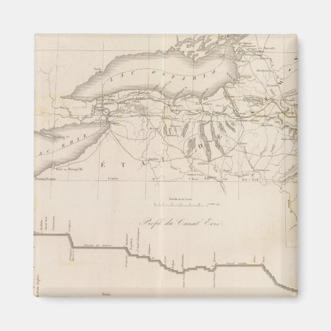 Íman Erie Canal (Frente)