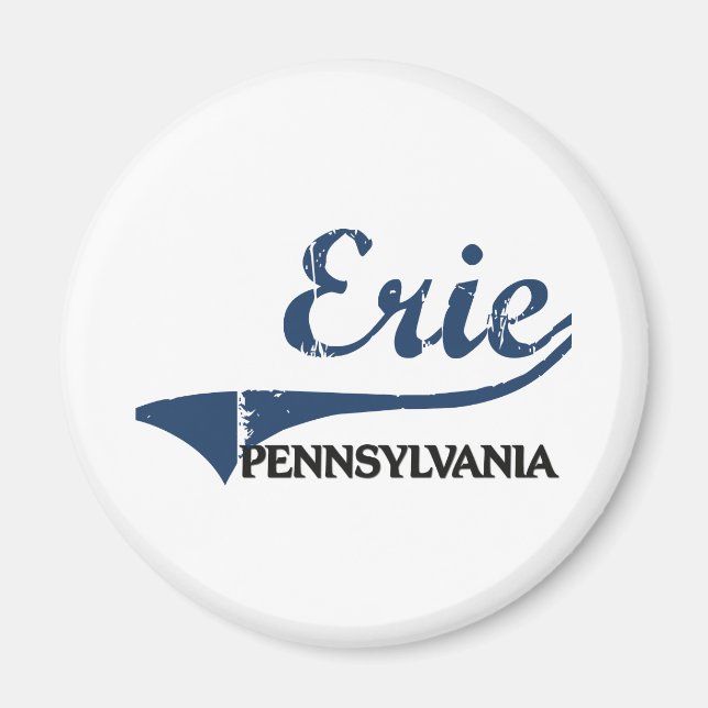 Íman Erie Pennsylvania City Classic (Frente)