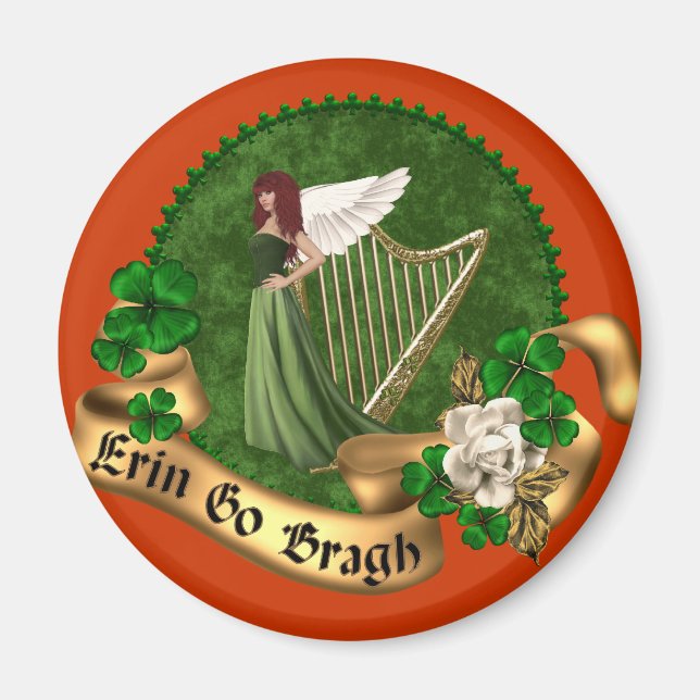 Íman Erin Go Bragh Irish (Frente)