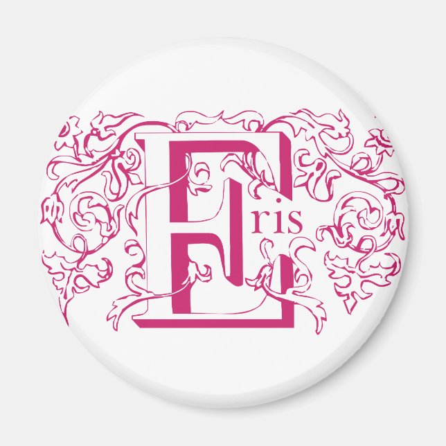 Íman Eris Fuchsia magnet (Frente)