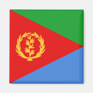 Íman Eritreia Flag Magnet