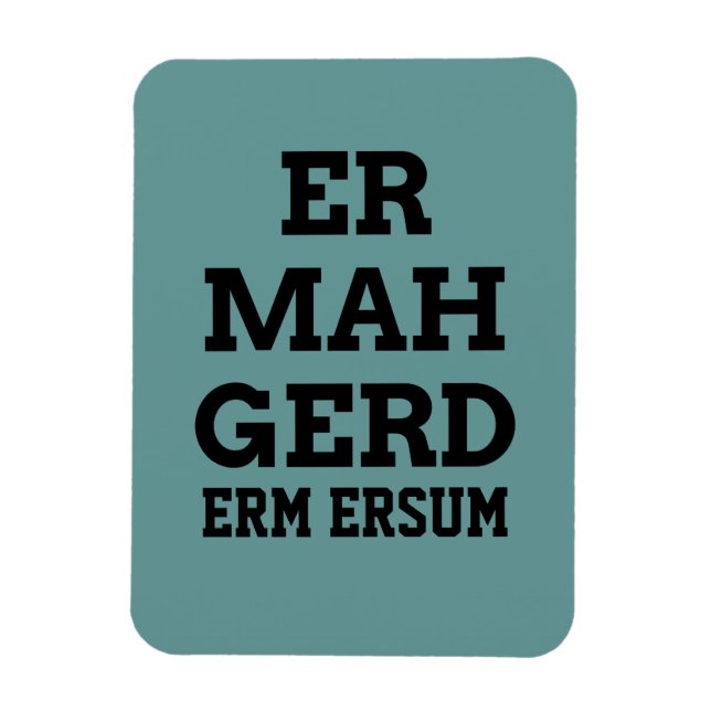 Íman Ermahgerd Premium Magnet (Vertical)