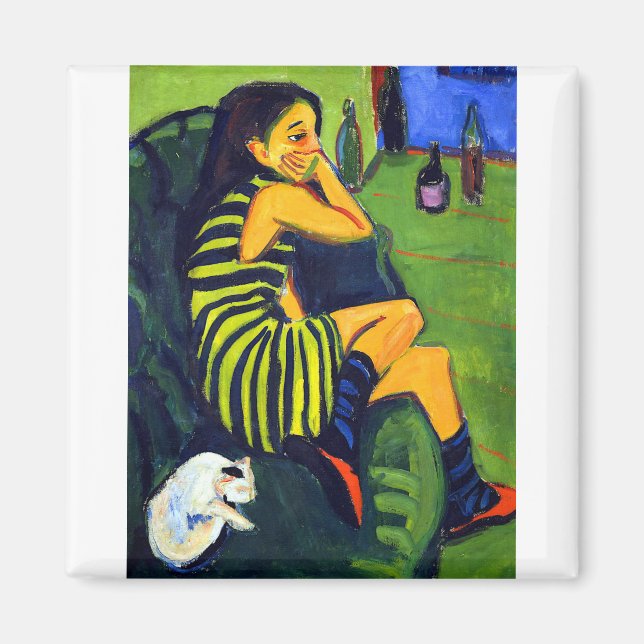 Íman Ernst Ludwig Kirchner Artiste Marcella (Frente)