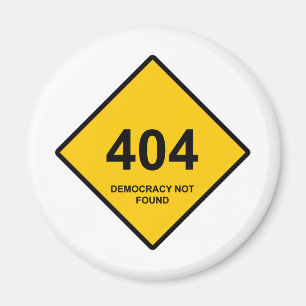 Íman Erro 404: Democracia Não Encontrada
