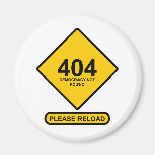 Íman Erro 404: Democracia Não Encontrada