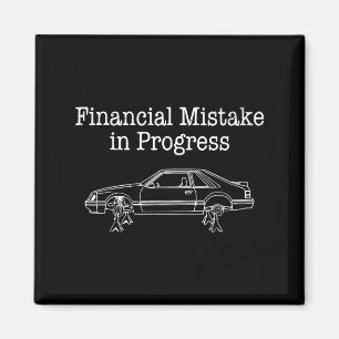 Íman Erro Financeiro em Andamento Mecânico de Carro Eng