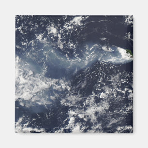 Íman Erupção de Piton de la Fournaise, Reunião Isla