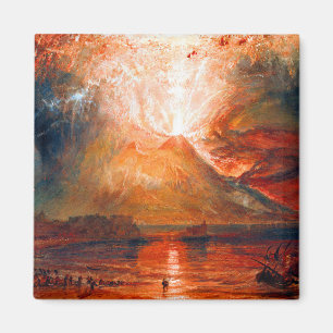 Íman Erupção de William Turner o Vesúvio