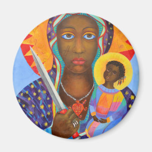 Íman Erzulie Dantor Madona Negra Vodu Nova Orleans