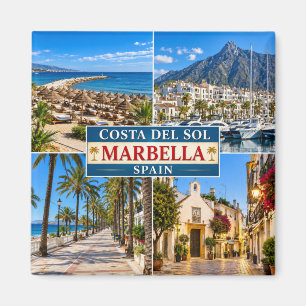 Íman ES0122 Europa, Espanha, Andaluzia, Marbella, Gelad