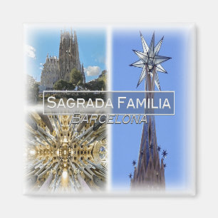 Íman ES0127 Europa, Espanha, Barcelona, Sagrada Família