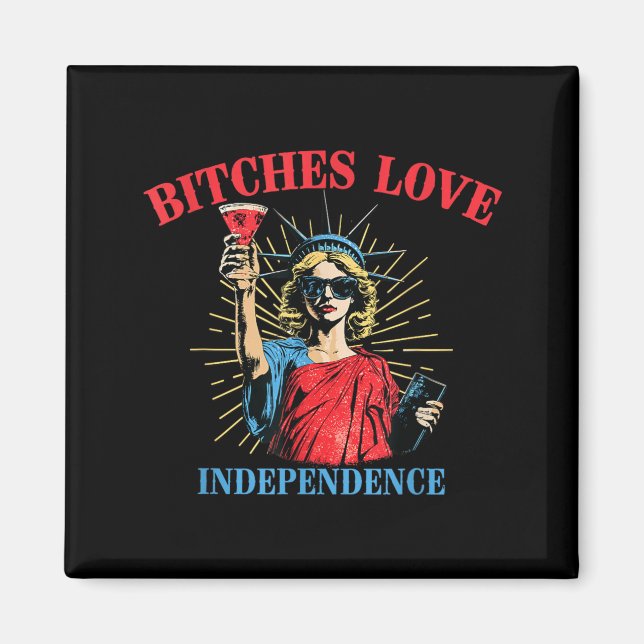 Íman Es Ama Independência 4 De Julho Estátua Da Liberda (Frente)