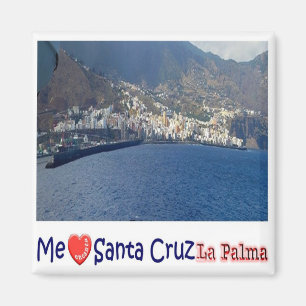 Íman ES - Espanha - La Palma - Papais noeis Cruz I Love