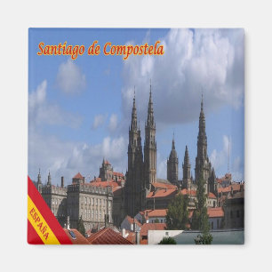 Íman ES - Espanha - Santiago de Compostela Panorama