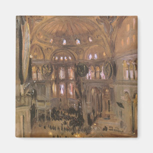 Íman Esboço de Santa Sofia por John Singer Sargent