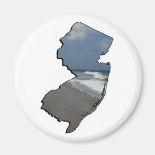 Íman Esboço do estado da costa de New-jersey