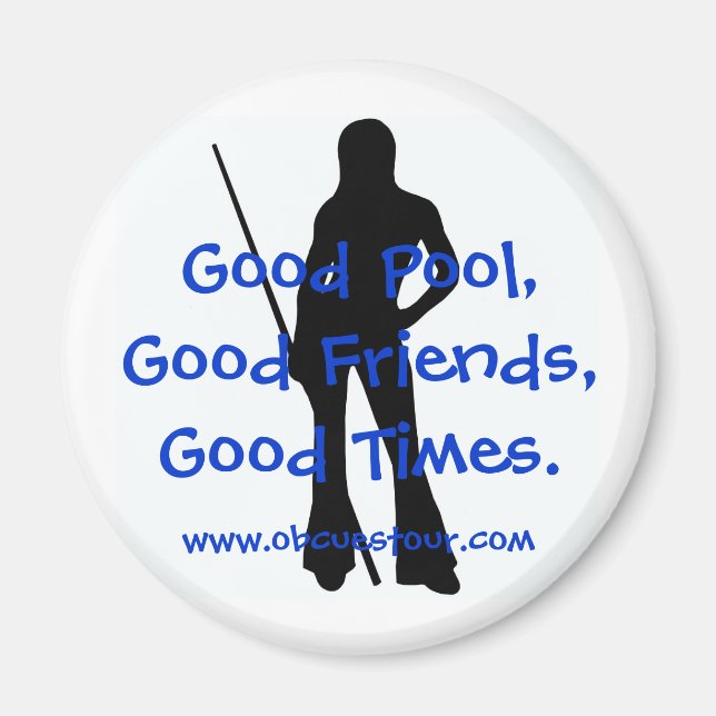 Íman Esboço do Magnet Turnético 9-Ball Senhoras do OB (Frente)