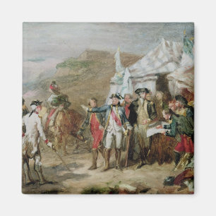 Íman Esboço para a batalha de Yorktown