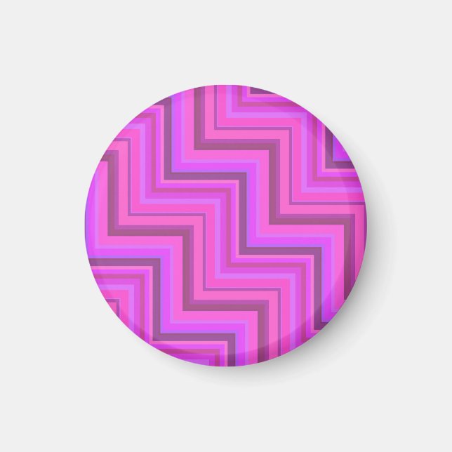 Íman Escada de faixas rosa (Frente)
