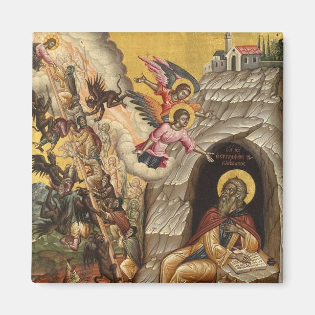 Íman Escada de sotaque divino por Emmanuel Tzanes (Frente)