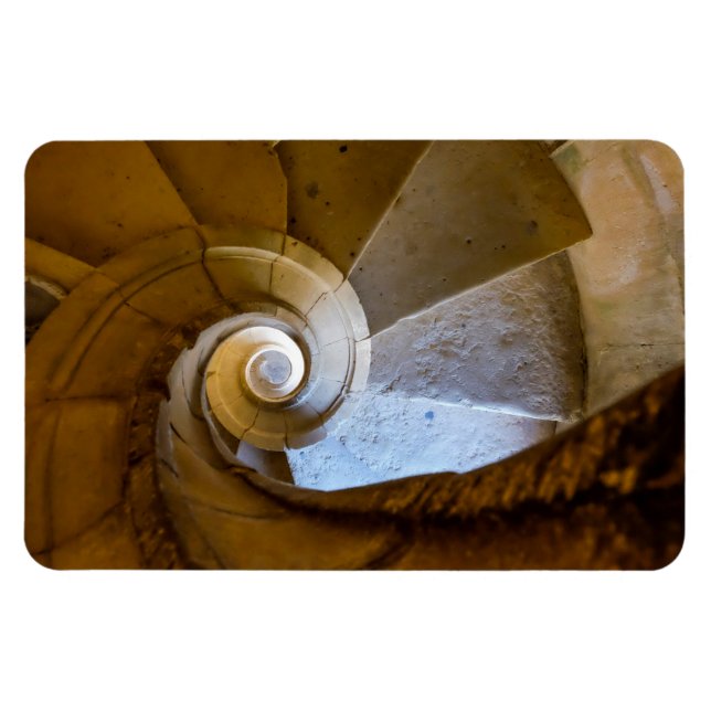 Íman Escada em Espiral Descendo (Horizontal)